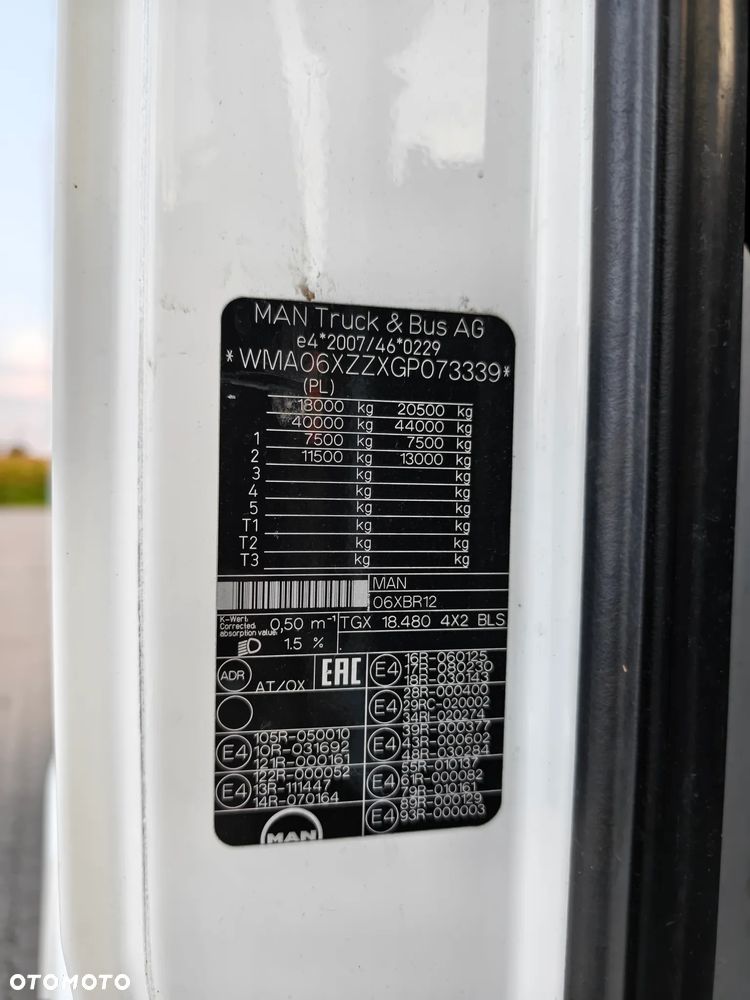 MAN TGX 18.480 EfficientLine 2016 E6 - USZKODZONY SILNIK - 21