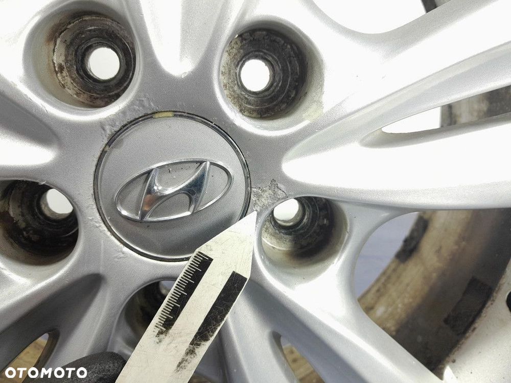 HYUNDAI IX35 I FELGA ALUMINIOWA R17 5X114.3 6.5JX17 ET 48 52910-2Y200 - 4