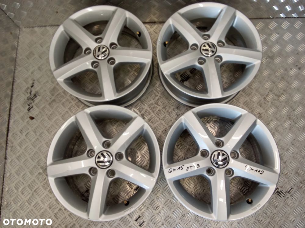 Felgi Vw Caddy Golf V VI VII 6Jx15 et43 5x112 - 1