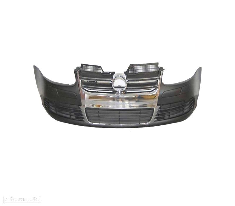 PARA-CHOQUES FRONTAL VW GOLF 5 LOOK R32 CROMADO SRA - 2