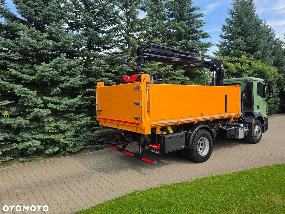 MAN TGM 18.290/ 3-str. wywrotka z HIAB 138/ - 16
