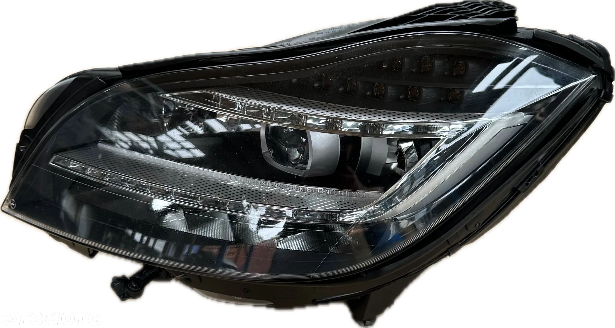 LAMPA PRZOD PRZEDNIA LEWA ILS MERCEDES CLS W218 ORYGINAL DEMONTAZ 2188208761 - 1