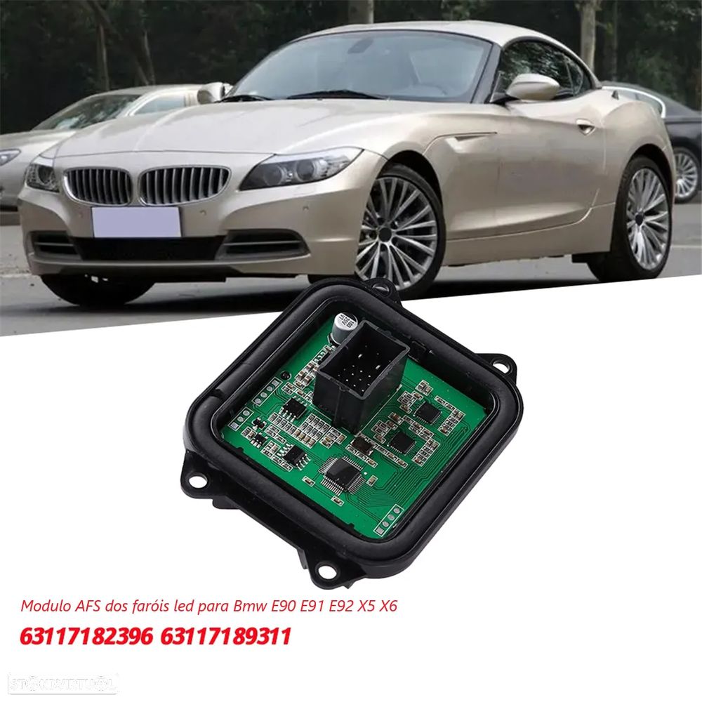 AFS modulo controlo faróis led BMW E87 E82 E70 E90 x5 x6 Novo - 1