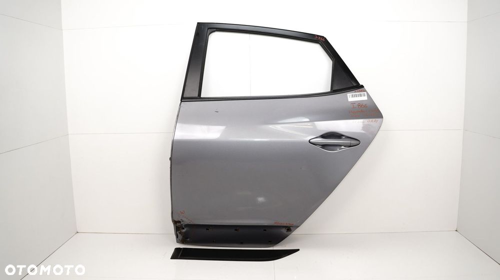 DRZWI LEWY TYŁ TYLNE HYUNDAI IX35 LIFT 13-15R STEEL GRAY - 1