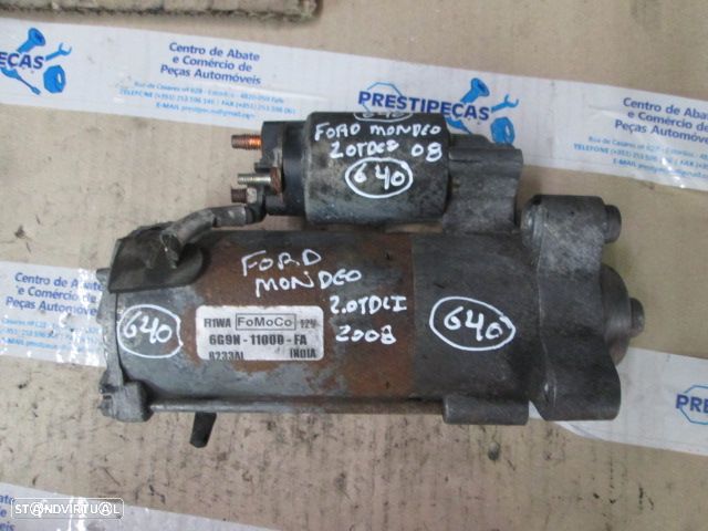 Motor De Arranque 6G9N 11000 FA FORD MONDEO 2008 2,0TDCI FORD C MAX 2008 2.0 TDCI FORD S MAX 2006 2.0CRDI - 1