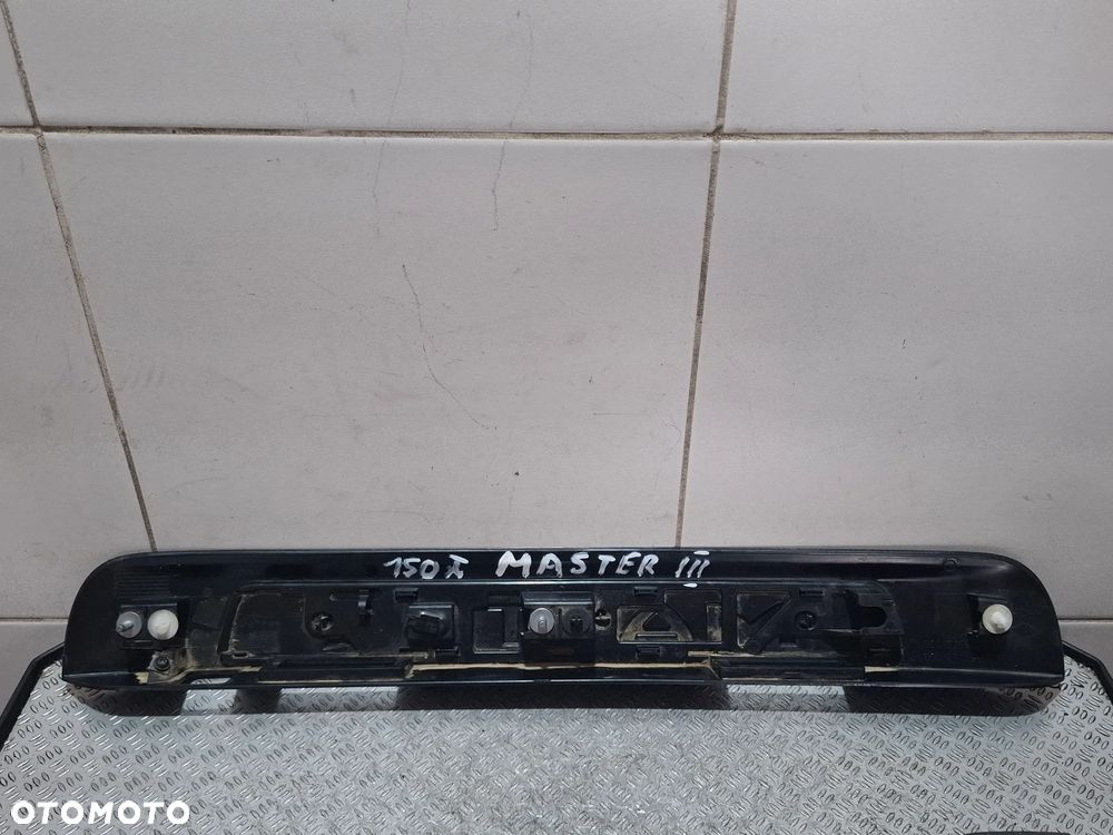Blenda listwa drzwi tył Renault Master III 2010-2019 pod kamere nr 265120001R - 4