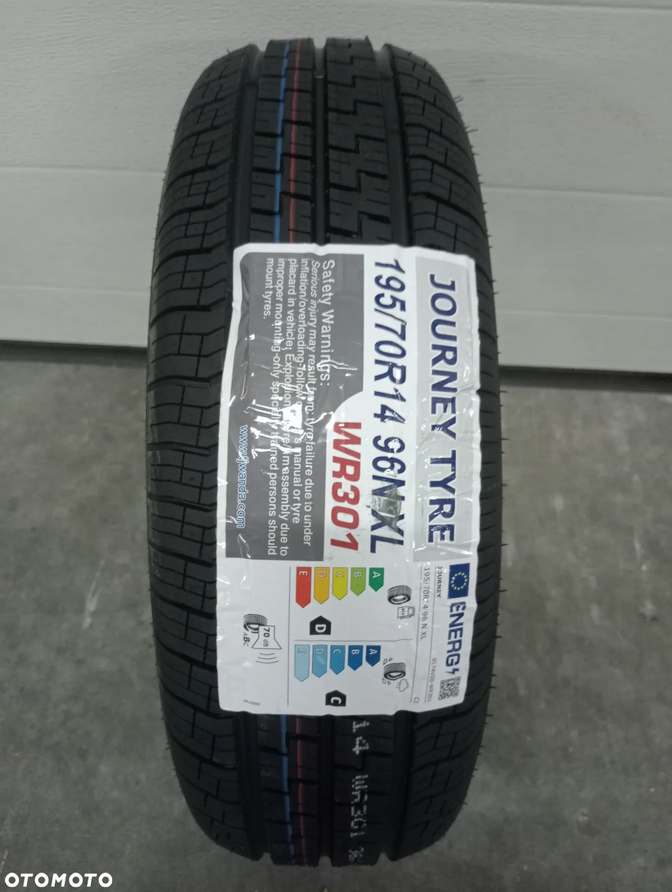 OPONA 195/70 R14  JOURNEY WR301 PRZYCZEPA KOŁO FELGA !!! - 3