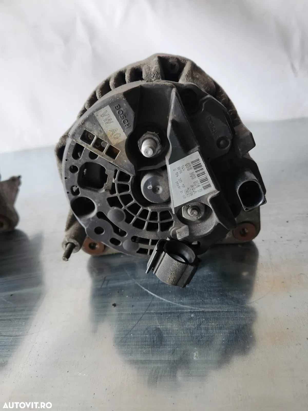Alternator Vw Transporter T5 1.9 Tdi Motor BRR BRS 90A Testat Factura Si Garantie - 7
