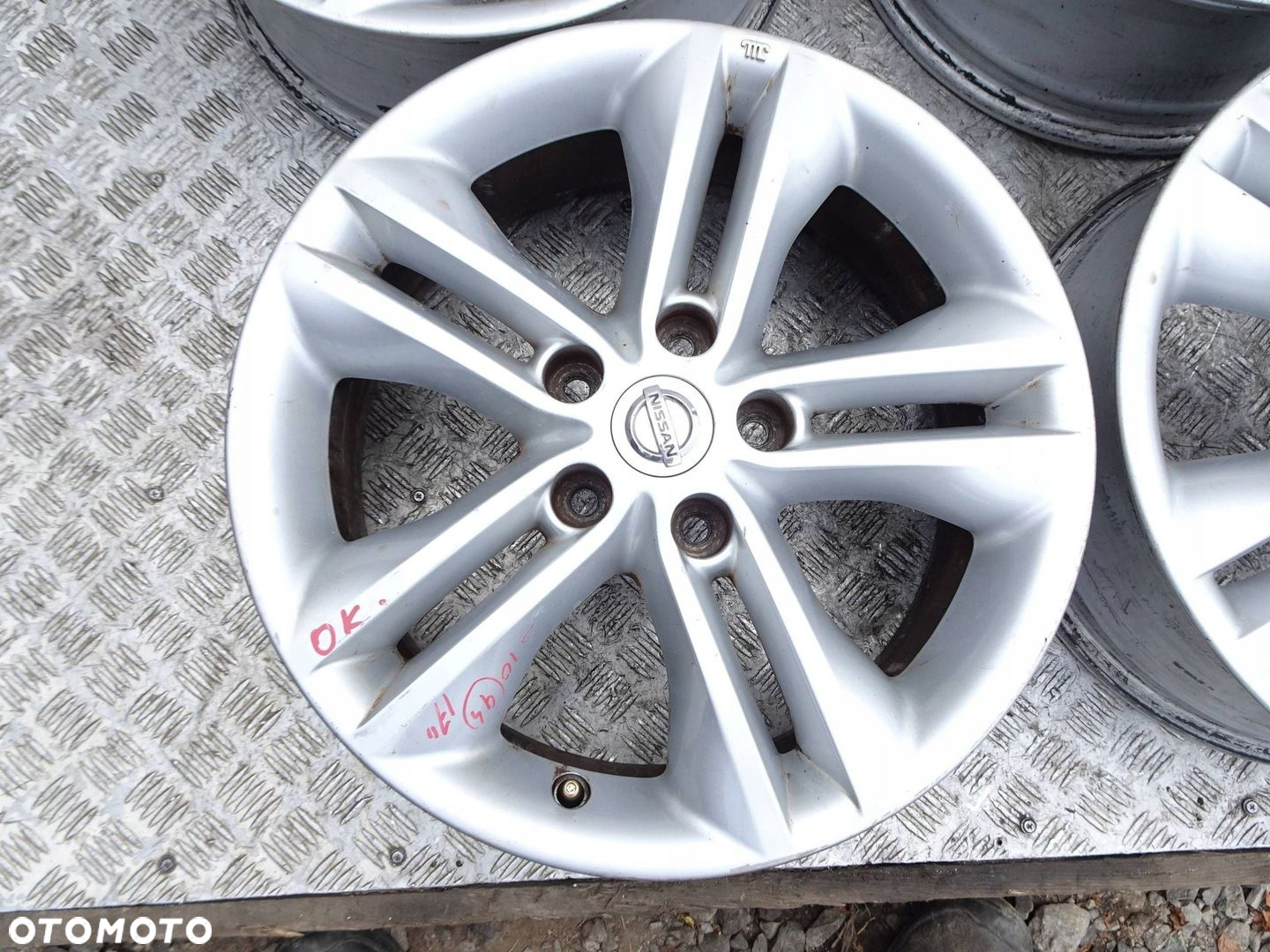 Alufelgi KPL. Nissan Qashqai J10 17" 5x114.3 ET 40 - 3
