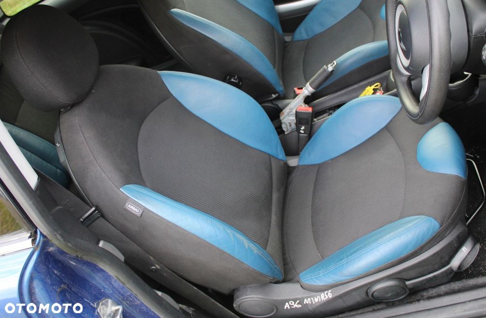 FOTEL PRAWY PRZÓD PRZEDNI MINI COOPER R56 PACIFIC BLUE - 1