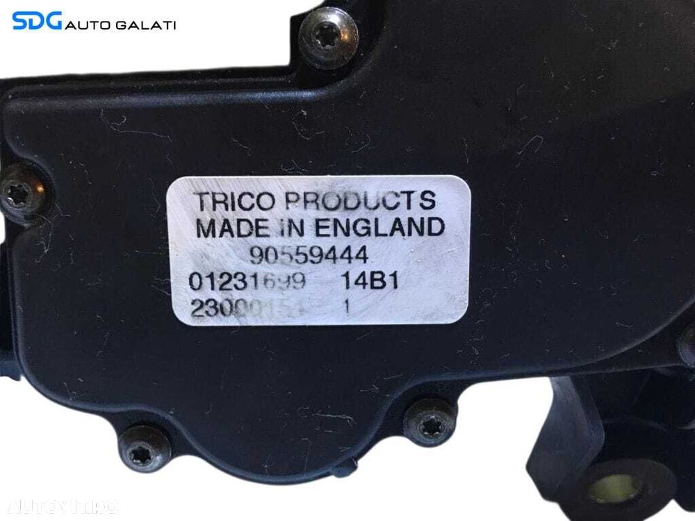 Motoras Stergator Stergatoare Geam Sticla Luneta Haion Portbagaj Opel Astra G 1998 - 2005 Cod 90559444 [D0390] - 3