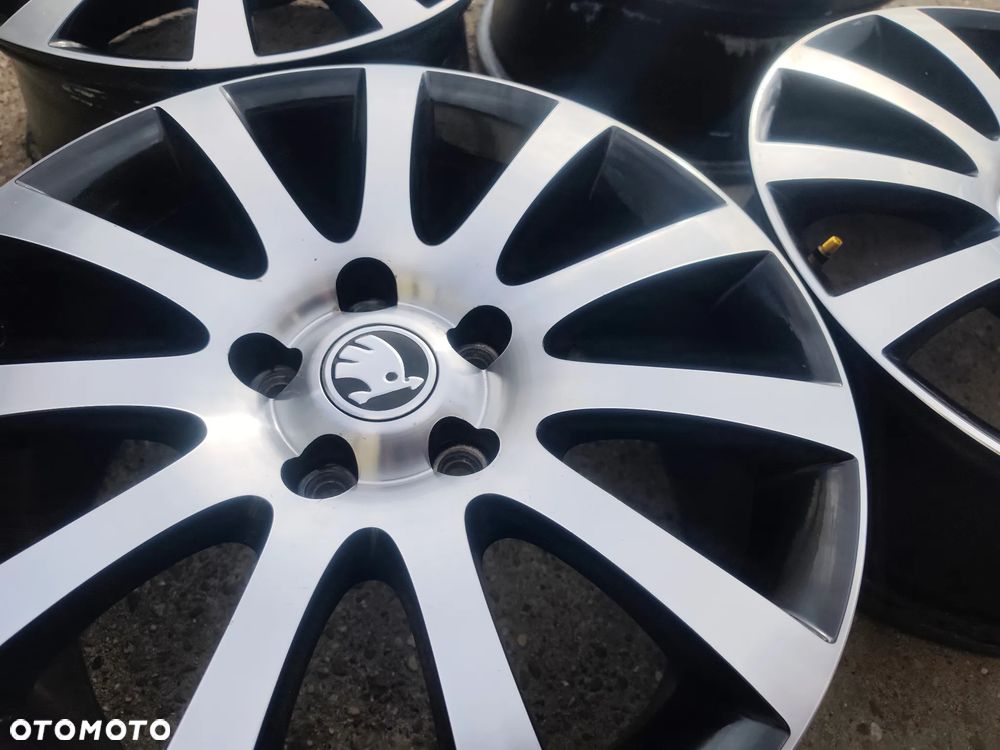 5x112 Felgi Aluminiowe Alufelgi Oryginalne 17 Koła 5L0 SKODA OCTAVIA II III IV 2 3 4 SUPERB YETI KODIAQ KAROQ Legnica ALU-RAD VW SEAT AUDI - 6