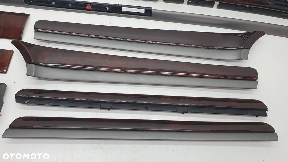 DEKORY LISTWY WEWNĘTRZNE DRZWI DREWNO AUDI A8 D3 KOMPLET - 3