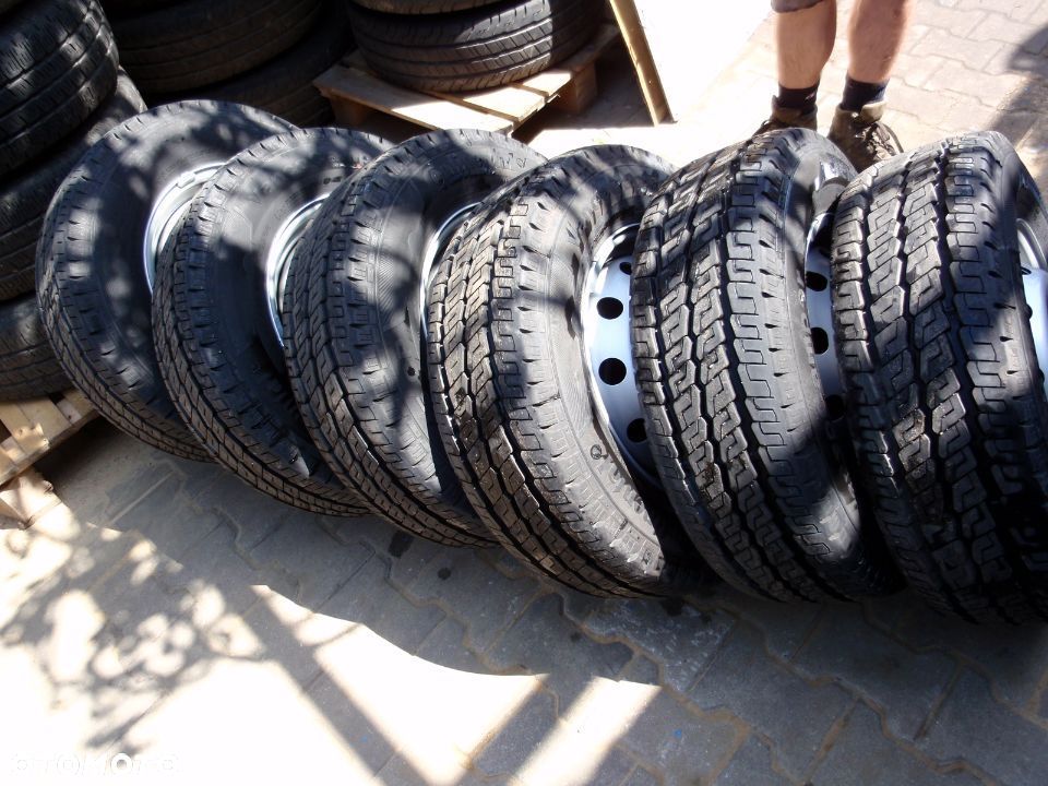 FIAT DUCATO BOXER JUMPER KOŁO FELGA OPONA 225 70 R15 Continental - 4