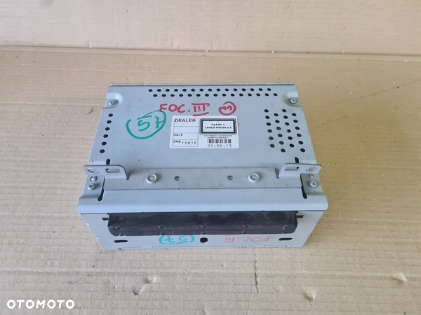 Radio bm5t-18c815-gk ahu ford focus mk3