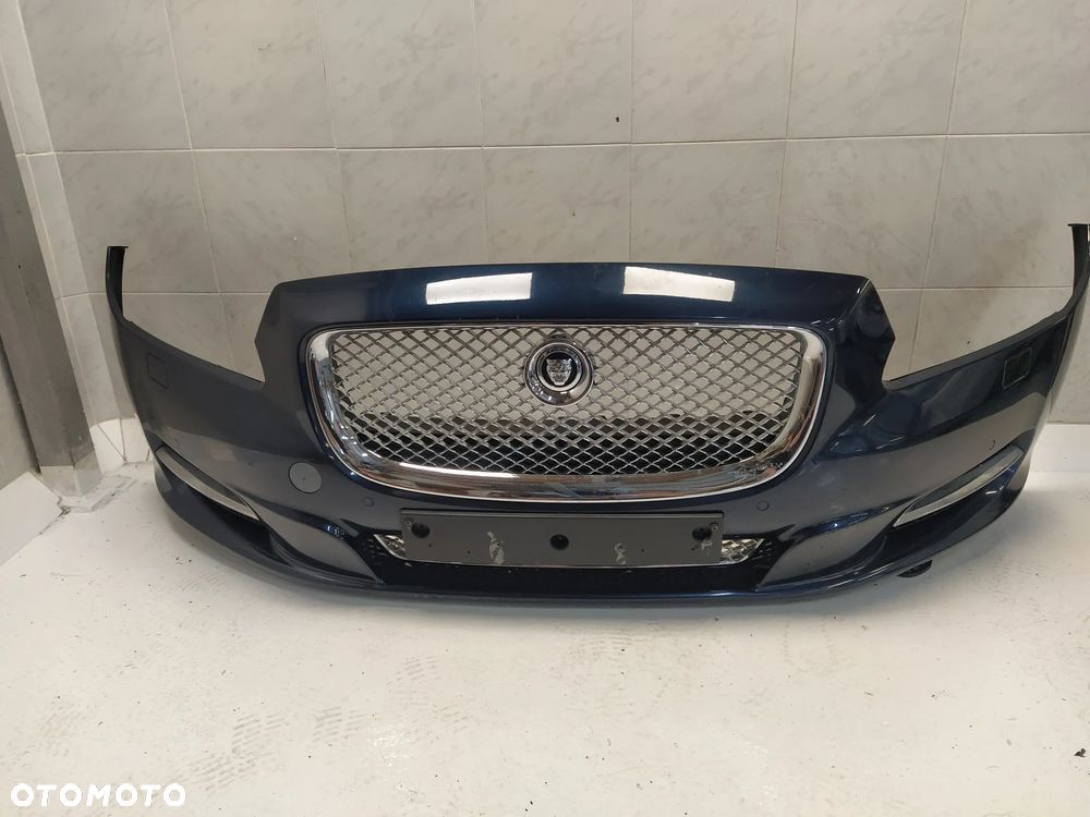 JAGUAR XJ X351 ZDERZAK PRZÓD PRZEDNI KOMPLETNY 4XPDC SPRYSKIWACZE GRILL ATRAPA CHŁODNICY ZNACZEK WIĄZKA ORYGINAŁ - 2