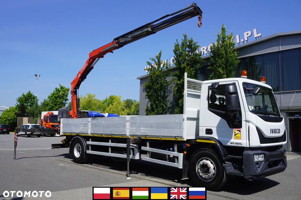 Iveco Eurocargo 190-280L / HDS Fassi F135A / 8 m / udźwig 5580 kg - 1