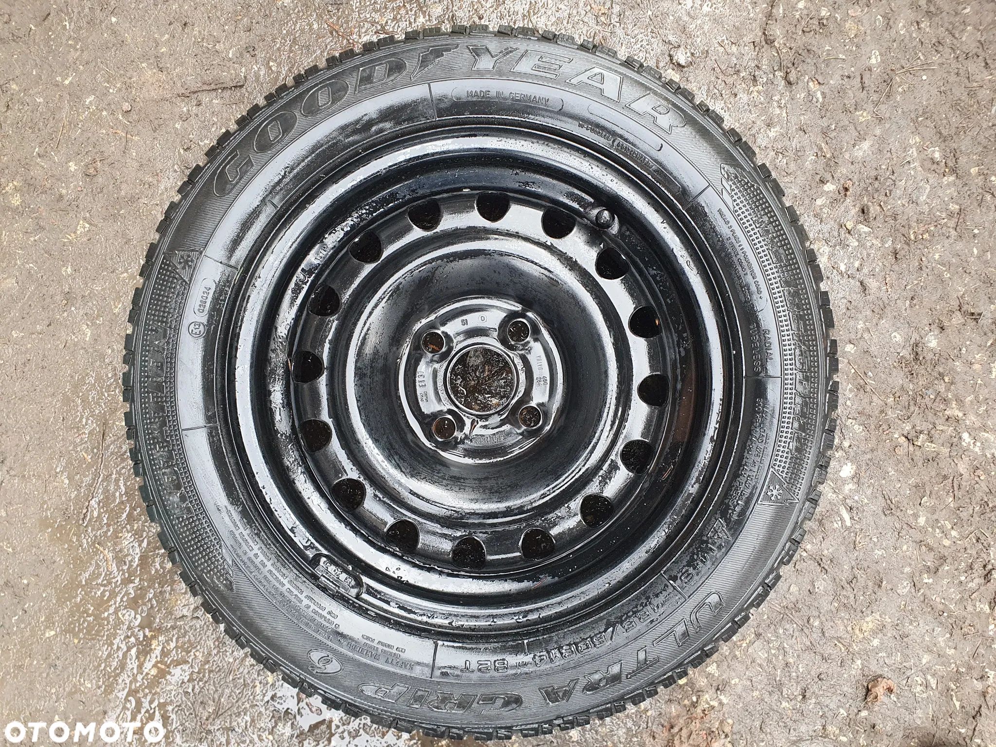 VOLVO R14 ORYGINALNA FELGA 4x100 185/60/R14 KOŁO ZAPASOWE 14 5.5J ET37 OTWÓR 57.1mm 2140074 - 1