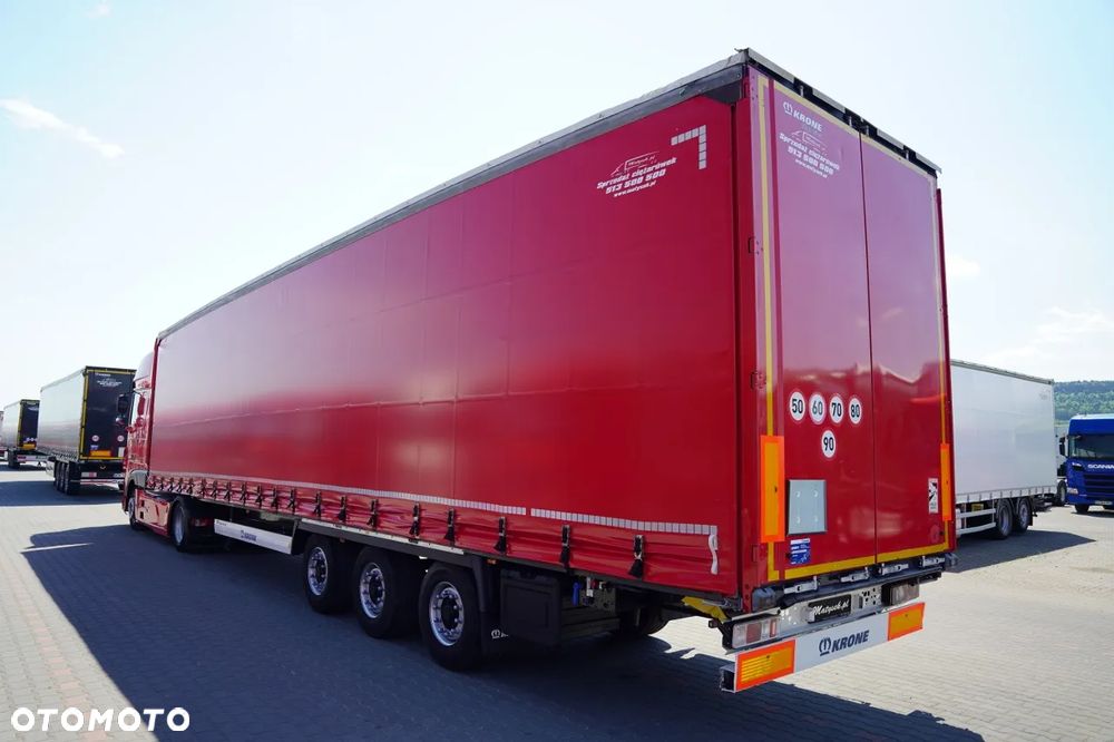 DAF XF 480 / ZESTAW / MEGA / SSC / + KRONE / FIRANKA / MEGA / OŚ PODNOSZONA / DACH PODNOSZONY / - 5