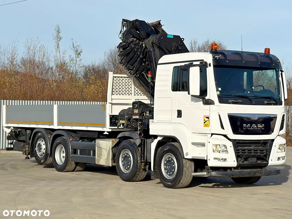 MAN TGS 35.440 * SKRZYNIA 6,50 m * HIAB 422 E-7 HIPRO + JIB 75 X-4 + PILOT - 4