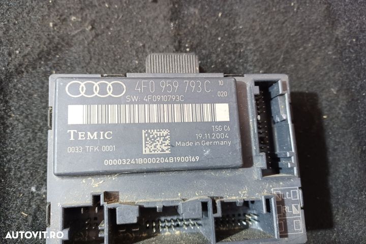 Modul control usa fata stanga 4F0959793C 4F0959793C Audi A6 4F/C6 [20 - 3