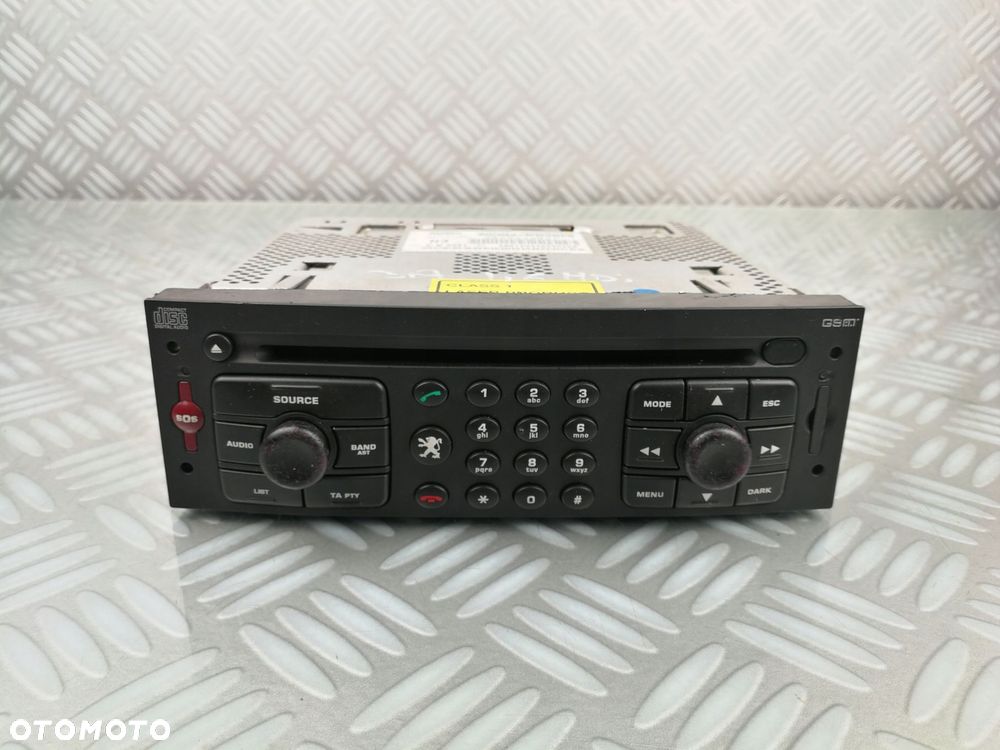 96590499XT RT3-N3 radio CD FM nawigacja SIM NAVI GSM PEUGEOT 307 LIFT EURO - 3