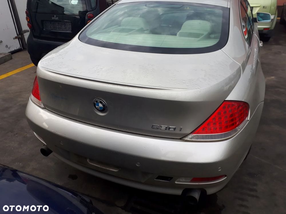 BMW E63 6 630i 03-06 KLAPA TYŁ TYLNA A14/7 MINERALSILBER - 1