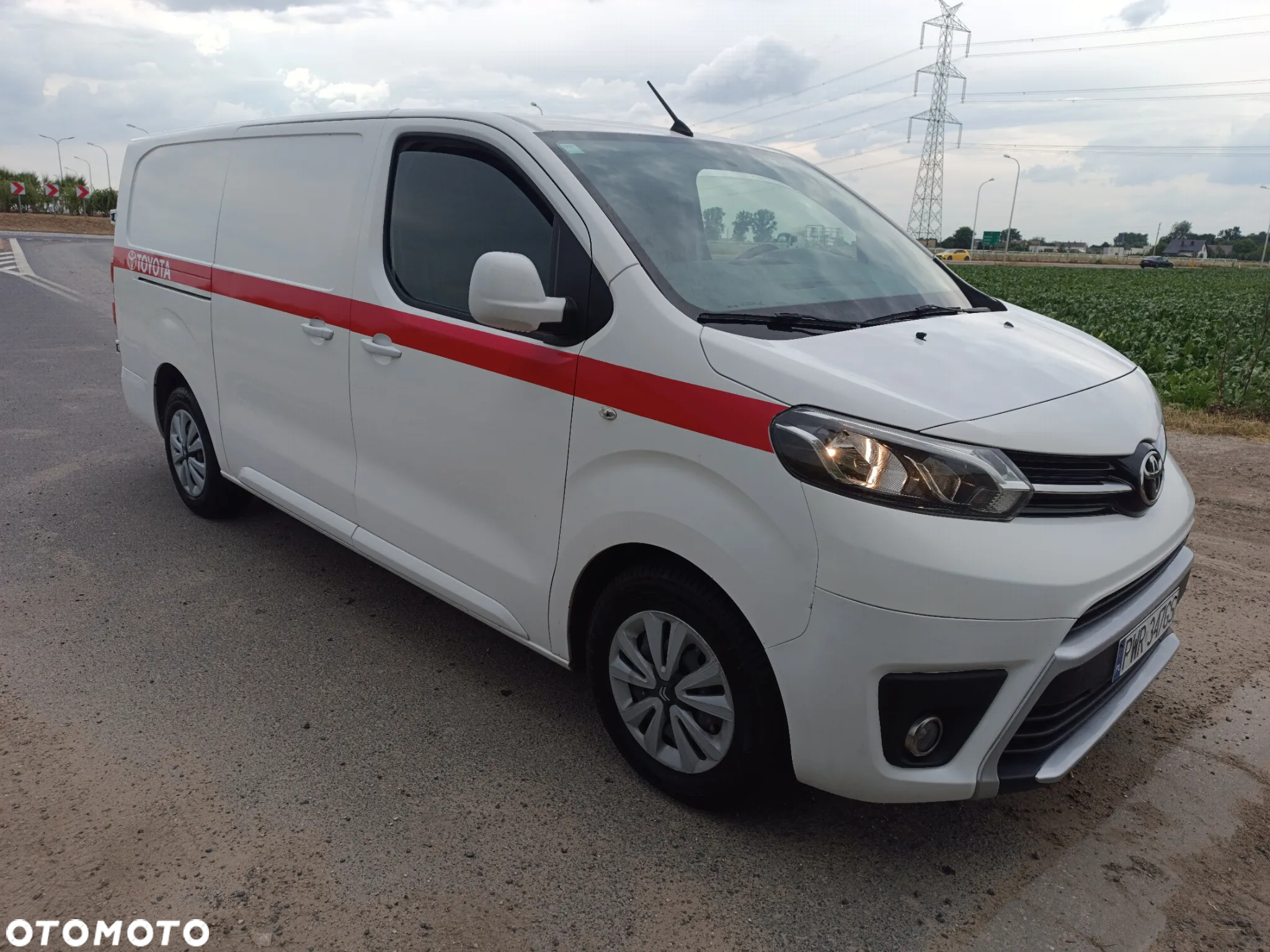 Toyota proace 2.0d Xl 159tys km. długa klima vat23 - 2