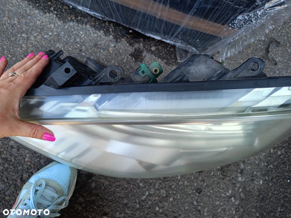 Lampy przednie Renault Scenic 2 polift soczewka - 6