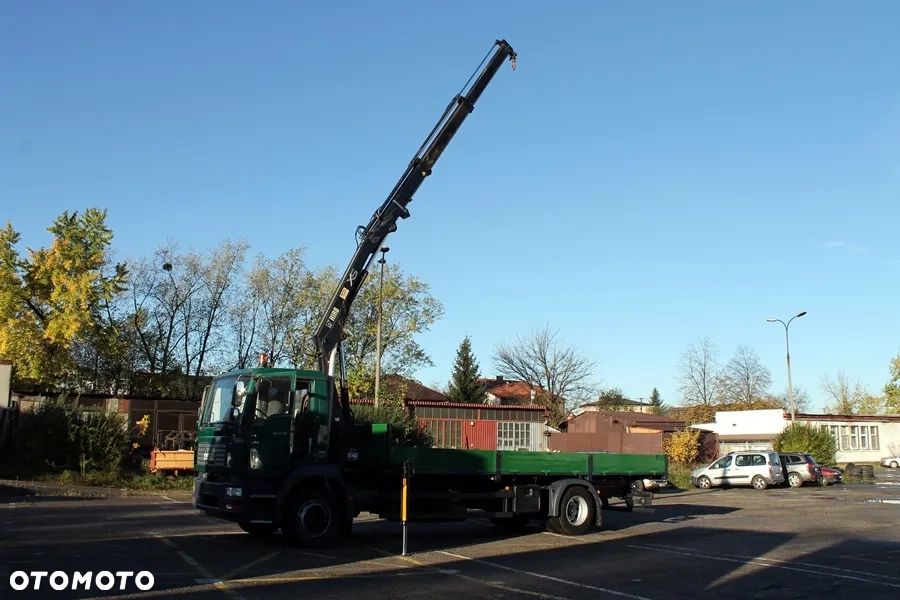 MAN TGM  18.280 żuraw hiab 122 skrzynia  7.2M - 6