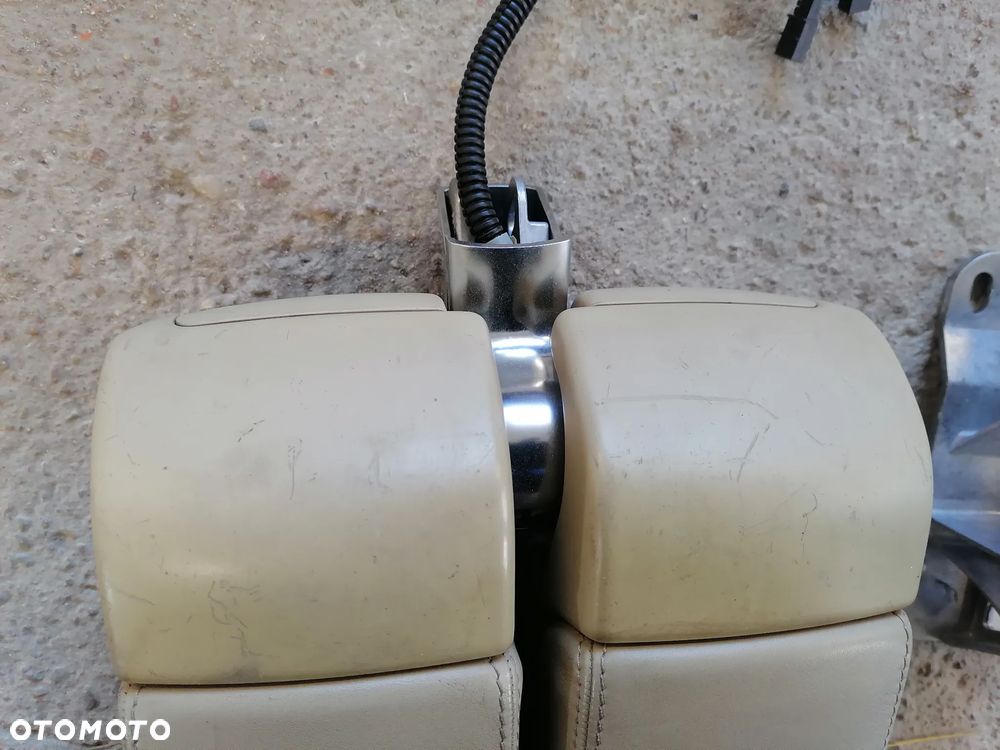 Podłokietnik Podłokietniki Skórzany Skóra Beż Stelaż Audi A8 D3 - 7