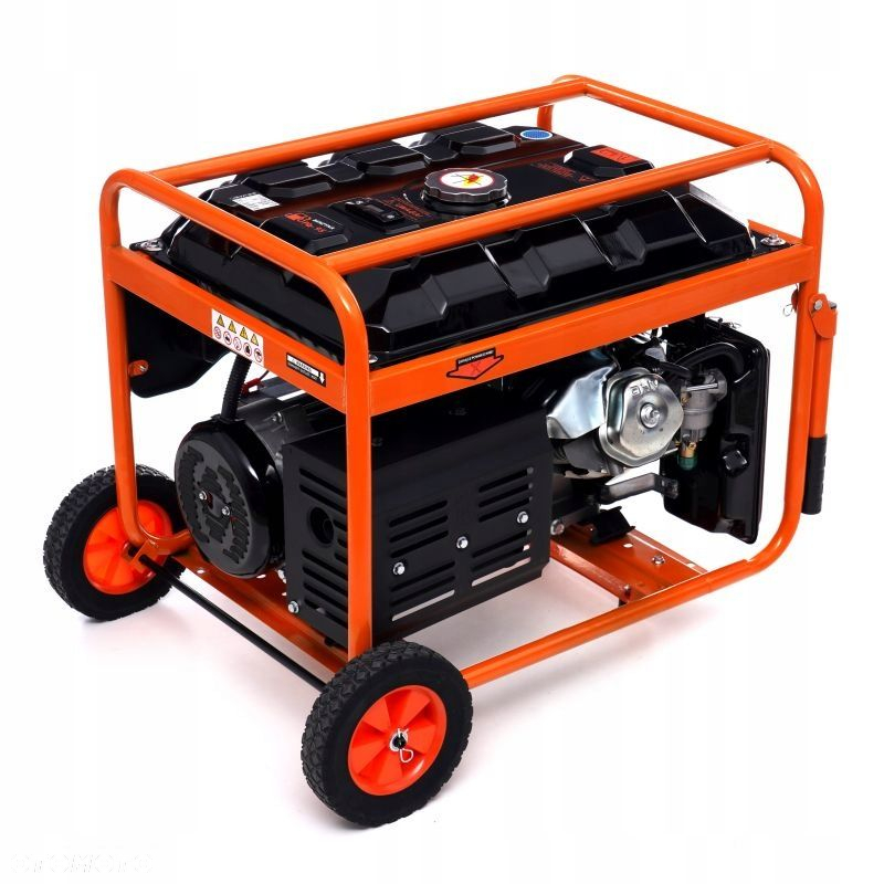 AGREGAT PRĄDOTWÓRCZY GENERATOR PRĄDU 5500W 15KM 3-FAZY KRAFTDELE KD165 - 3