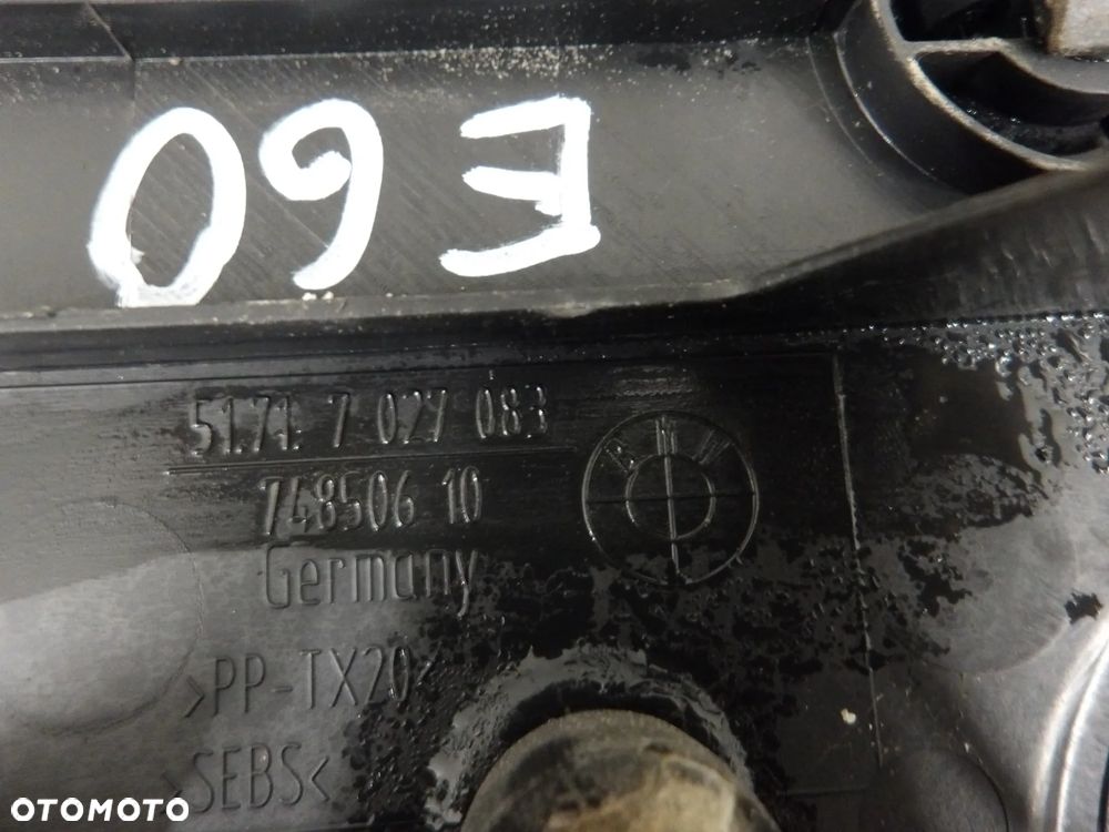 BMW E60 LIFT 07-10 PODSZYBIE 51717027083 - 3