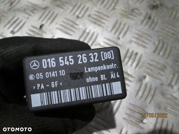 MODUŁ PRZEKAŹNIK ŚWIATEŁ MERCEDES W638 0165452632