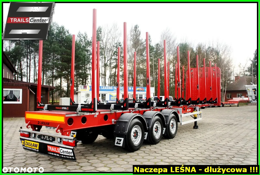 Inny 13,20 m naczepa LEŚNA do drewna kłonice U - NOWOŚĆ !!! - 13