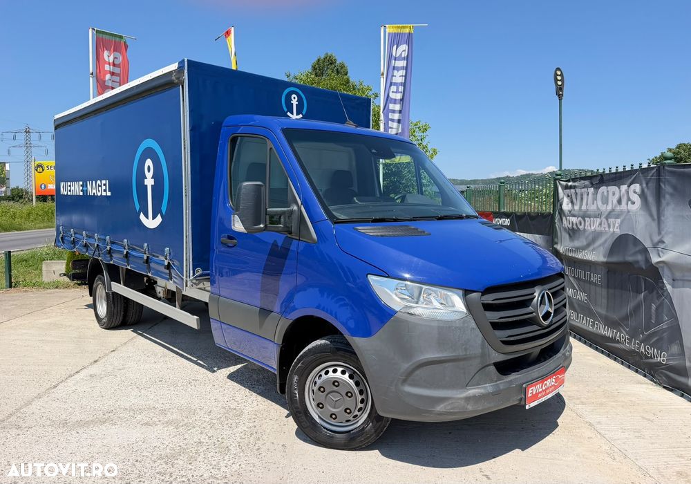 Mercedes-Benz Sprinter Prelata 8 EUROPALETI AXA DUBLA SPATE - 1