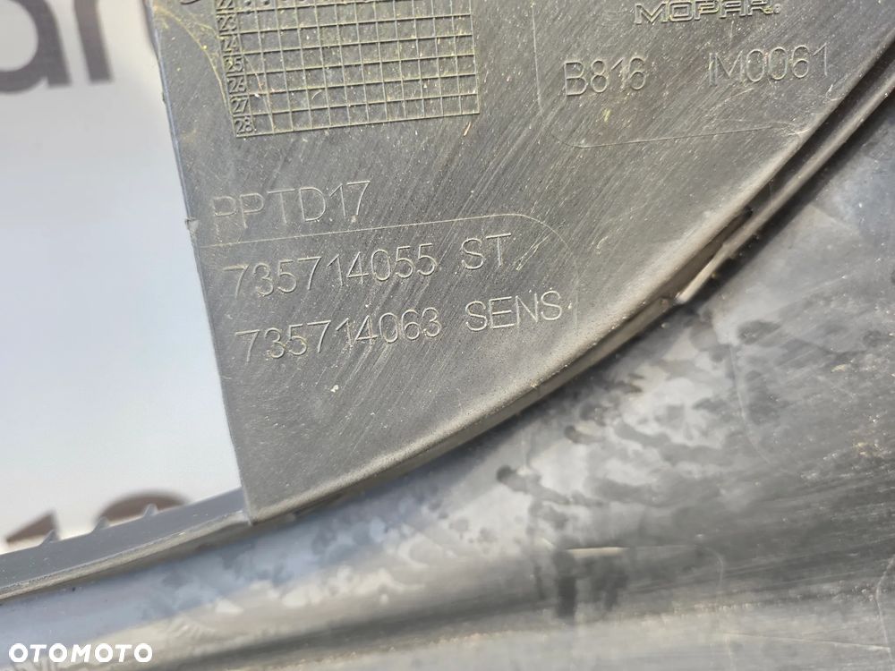 FIAT 500E II 20- ELECTRIC ELEKTRYK ZDERZAK PRZEDNI PRZÓD NR 735714055 / 735714063 NR AUKCJI NZ1890 - 37