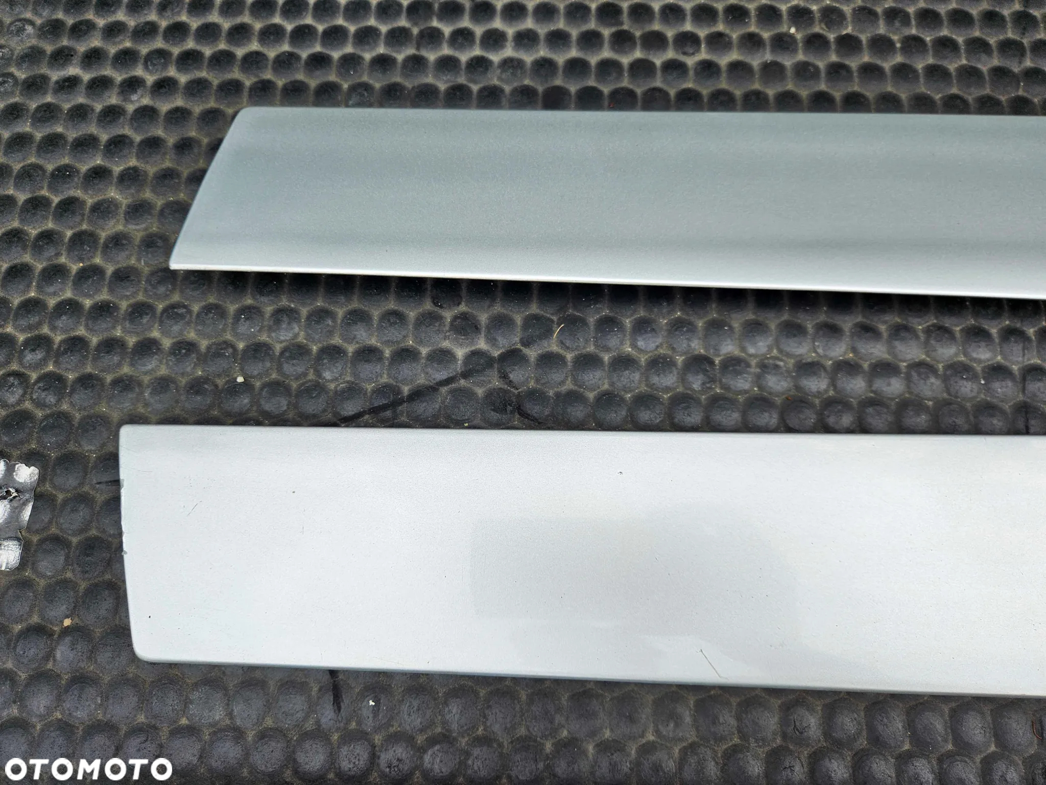 Listwa Listwy Drzwi Srebrne LY7W Dolne Komplet Audi A6 C6 Sedan Kombi Oryginalne - 13