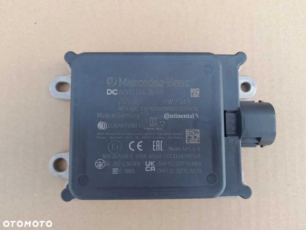 Radar Distronic Mercedes Benz Actros MP4 MP5 0004463549