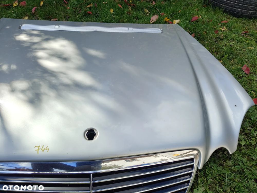 MERCEDES W211 MASKA POKRYWA SILNIKA 744 ALUMINIOWA - 10