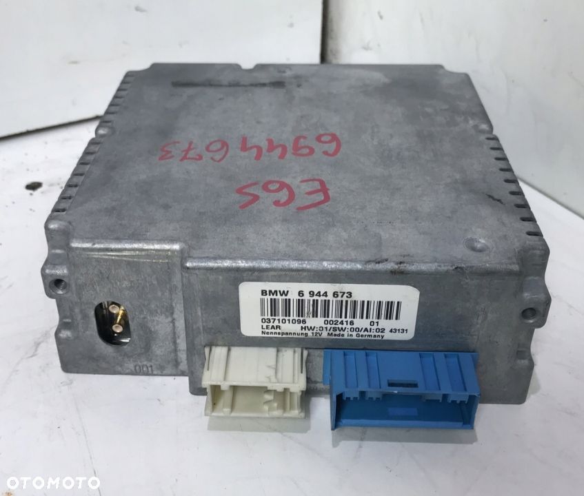 MODUŁ STEROWNIK TUNER VIDEO TV 6944673 BMW E65 - 3