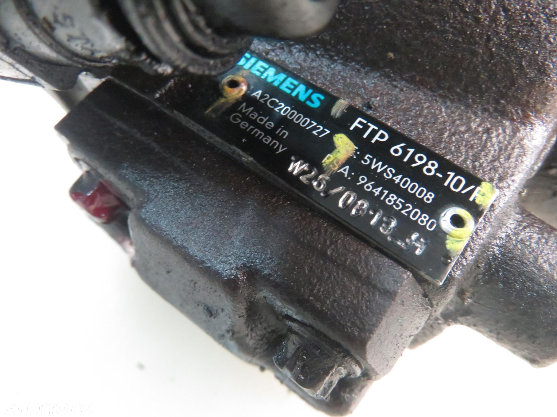 POMPA WTRYSKOWA CITROEN C3 I 1.4 HDi FTP619810 5WS40008 9641852080 - 9