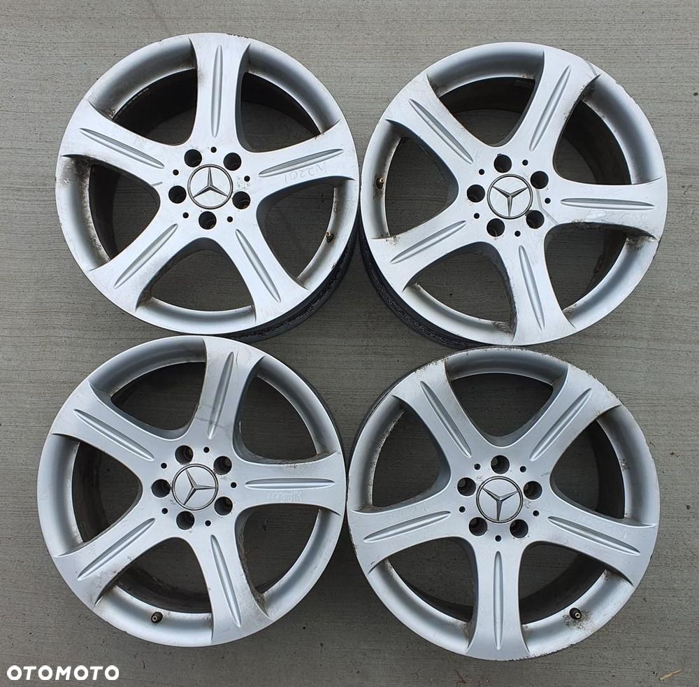 ALUFELGI FELGI 18 5x112 8,5J ET18 MERCEDES W220 A2194010802 4SZT - 1