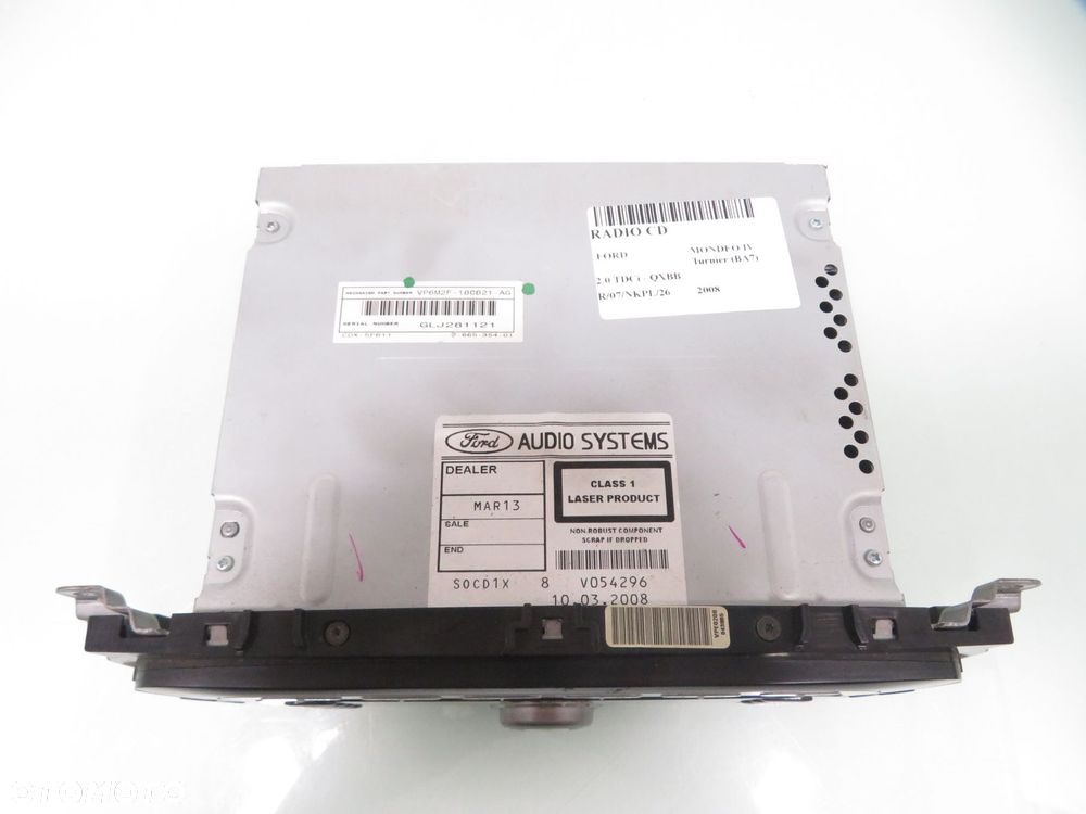 RADIO FORD MONDEO IV 7S7T18C939AF VP6M2F18C821AG + KOD - 8