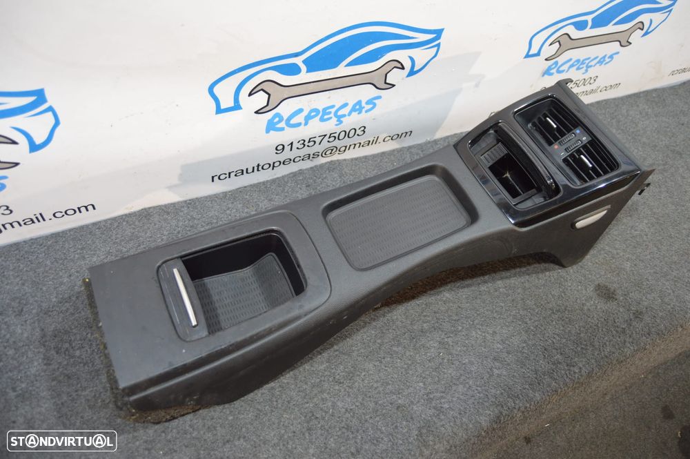 APOIO BRAÇO CONSOLA CENTRAL TRASEIRO TRÁS GAVETA GRELHAS VENTILAÇÃO SAIDAS AR SOFAGEM CHAUFFAGE ORIGINAL 51166963900 6963900 BMW SERIE 3 E92 COUPE E93 CABRIO - 6
