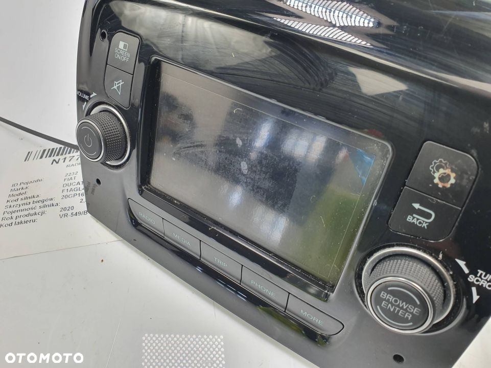 RADIO FIAT DUCATO III L3H2 07356930100 - 2