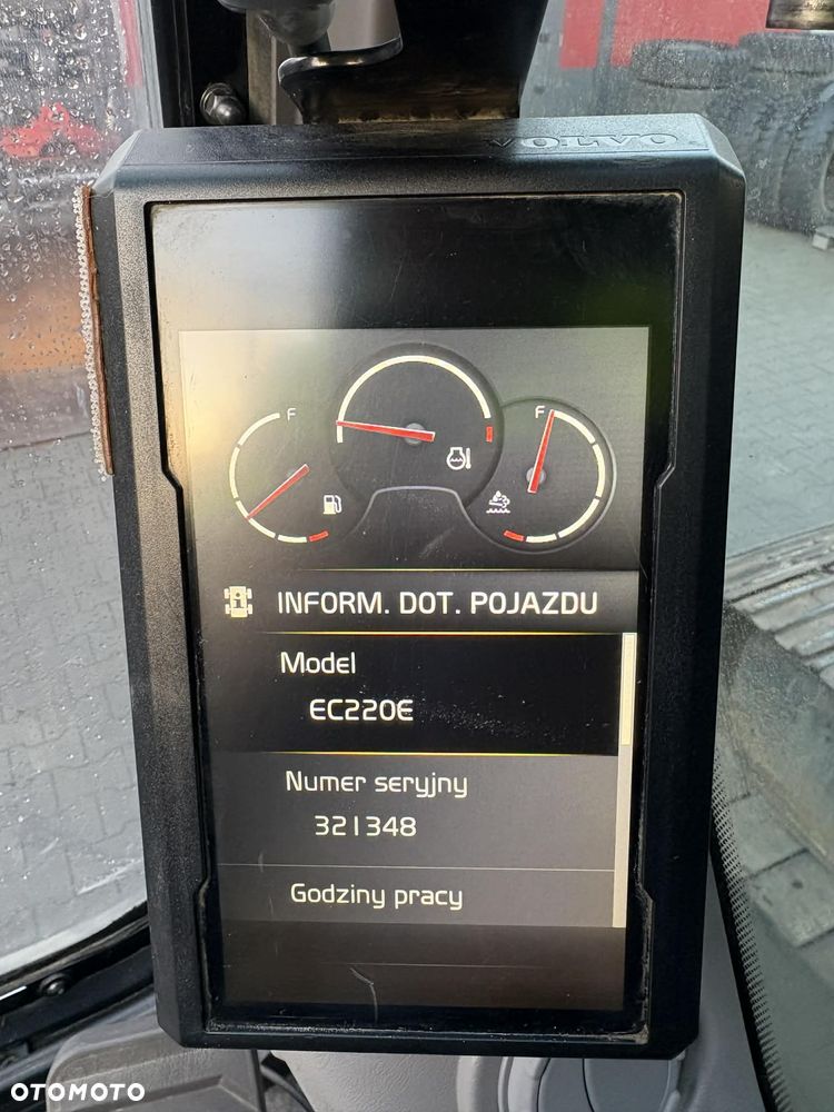Volvo EC220EL ROTOTILT SZCZYPCE 3 ŁYŻKI 25 TON - 25