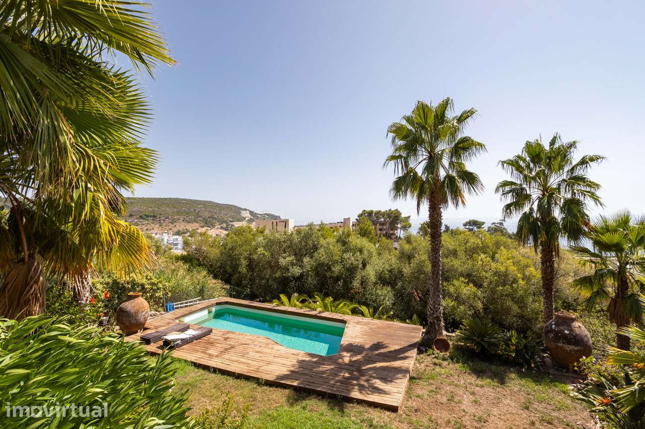 Quinta com 6.750 m², moradia, piscina, jardim e vista de mar - Grande imagem: 3/42