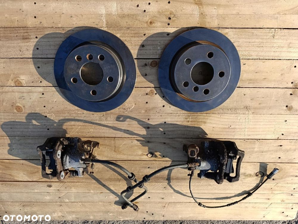 MINI F55 F56 F57 TYLNE TARCZE KOMPLET L+P KLOCKI HAMULCOWE 2.0T S - 1