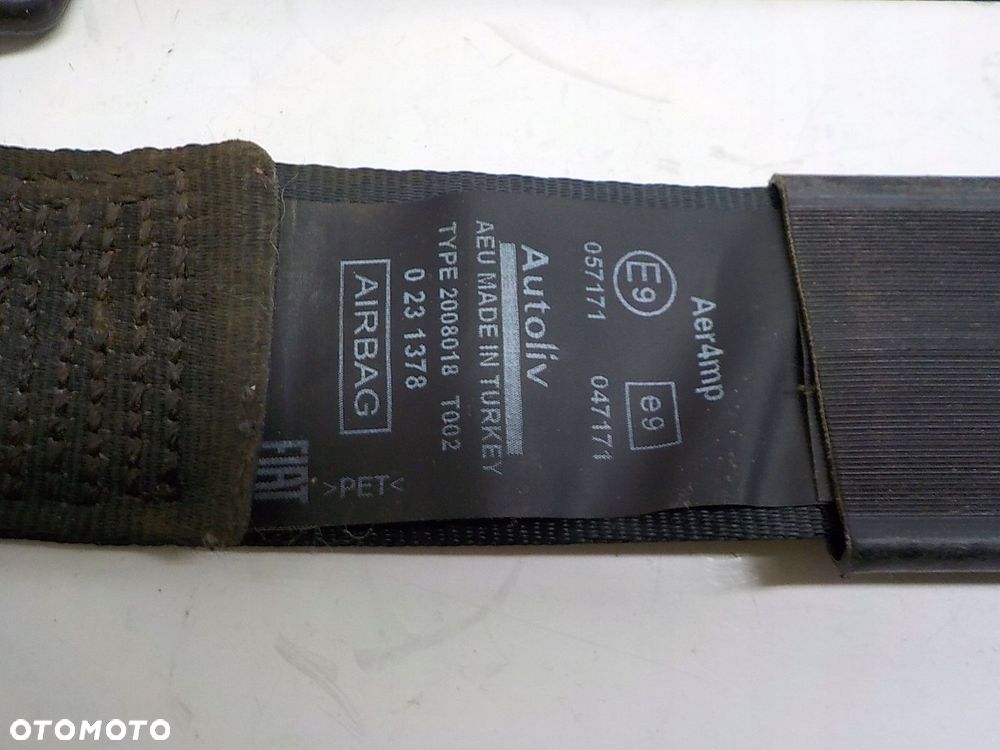 FIAT DOBLO II PAS BEZPIECZEŃSTWA NAPINACZ PRAWY PRZÓD 735493047 - 3